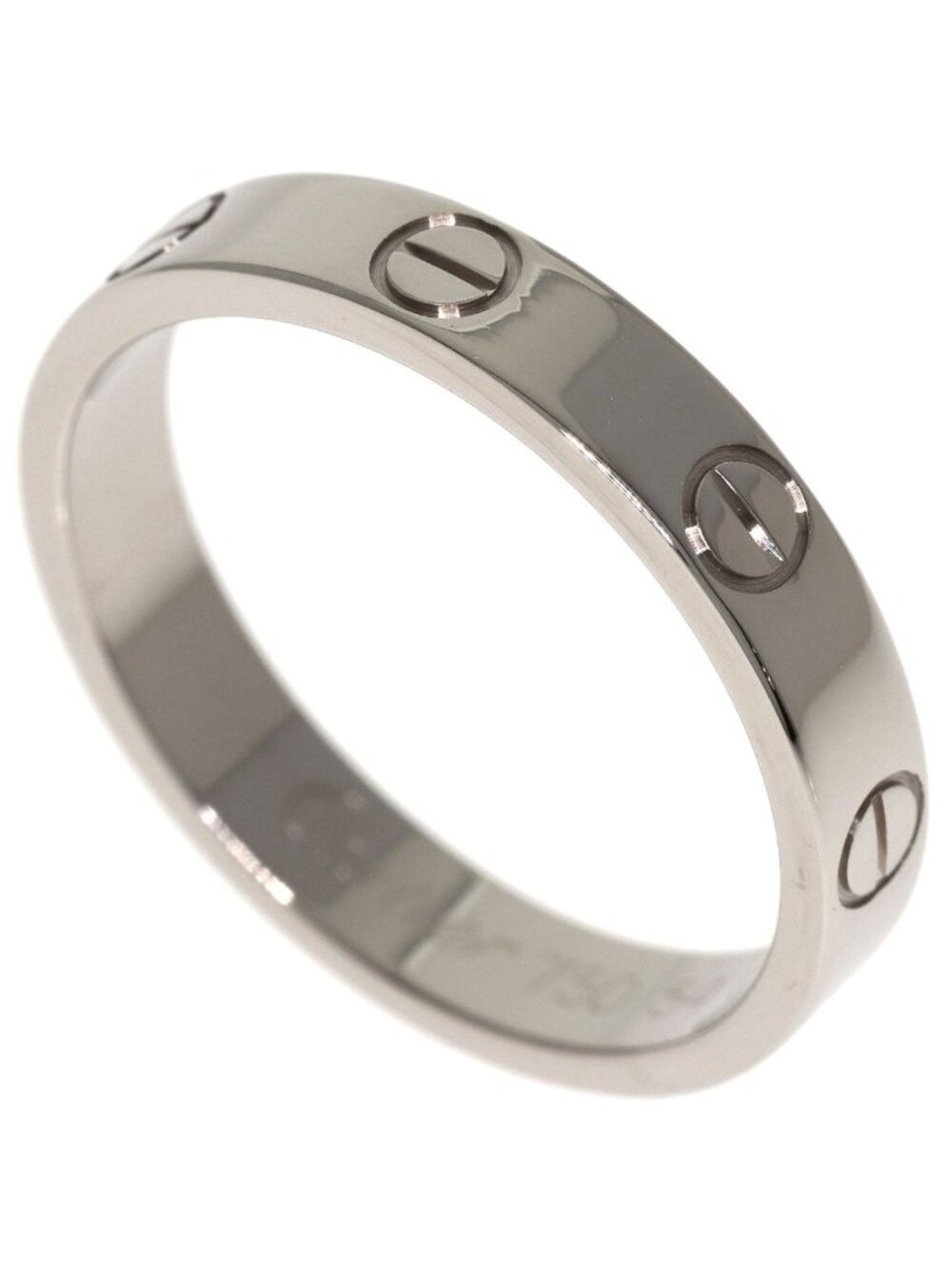 Cartier Mini Love Ring 54 18k White Gold